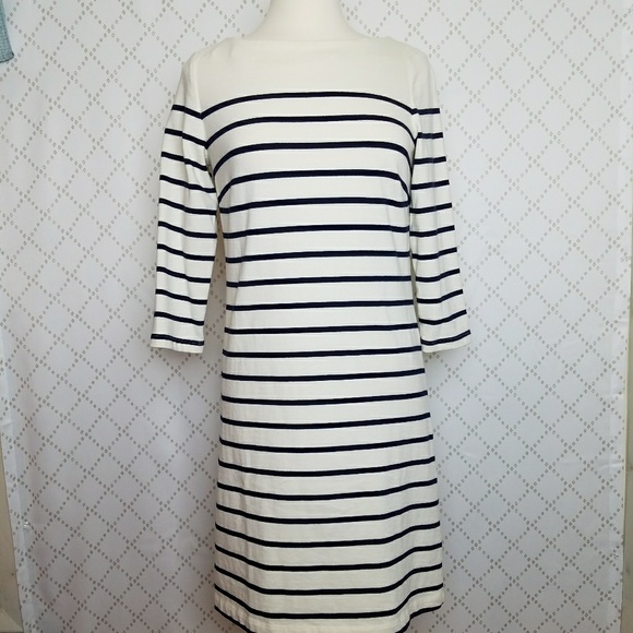 J. McLaughlin Dresses & Skirts - J. MCLAUGHLIN "Sylvie" Striped Knit Dress